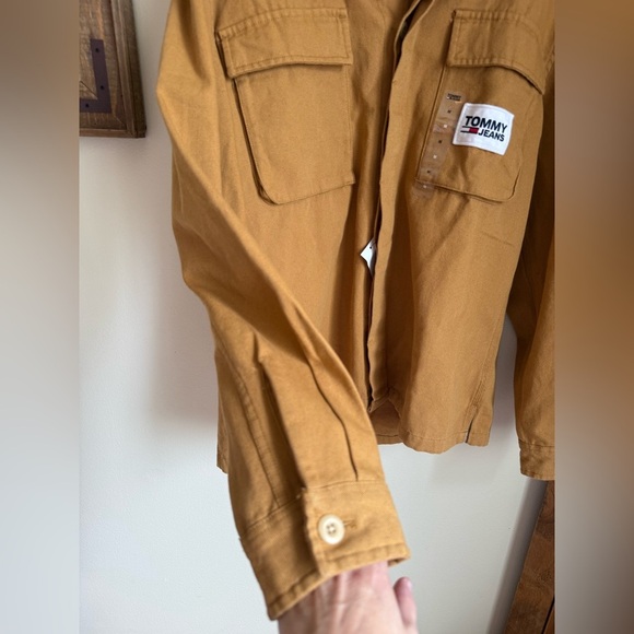 Tommy Hilfigurer Men’s Jacket Size M Over Coat Barn Coat Streetwear Chore Fall - Picture 5 of 13
